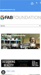 Mobile Screenshot of fabfoundation.org